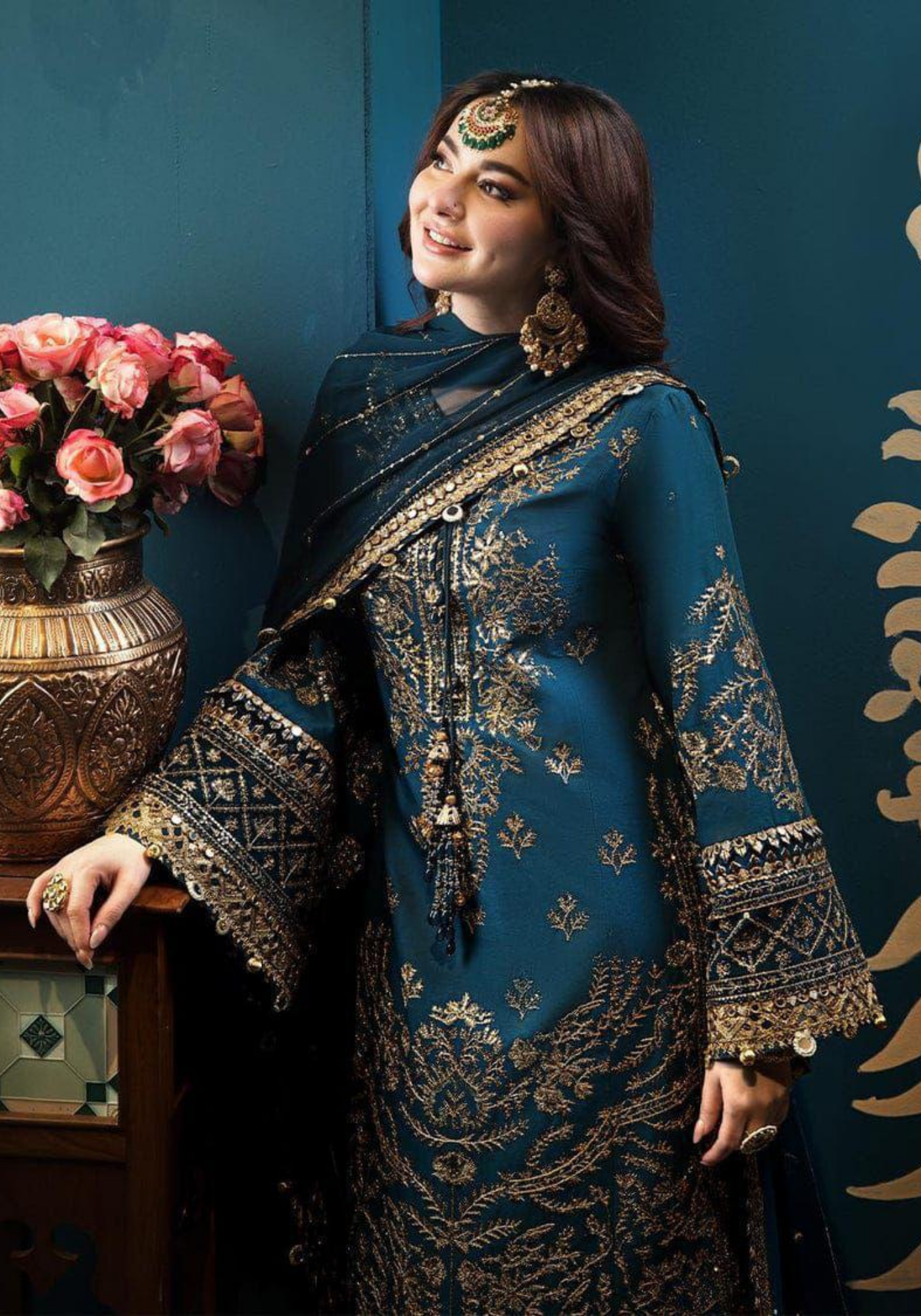 ✨ Luxury Cotton Embroidered Suit ✨