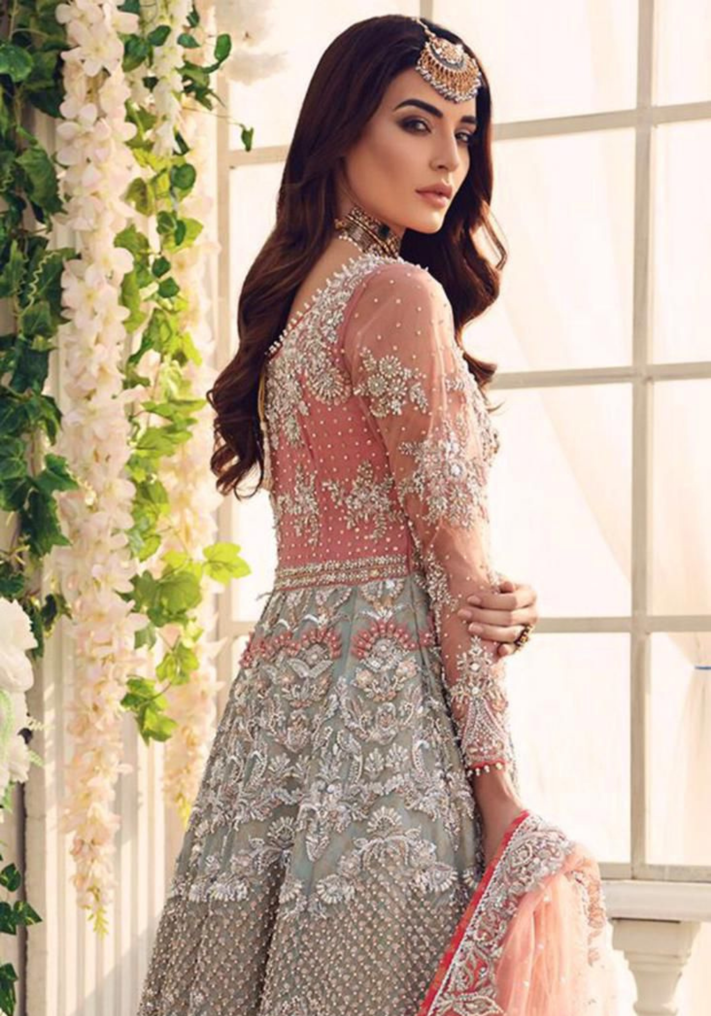 ✨ Luxury Embroidered Net Maxi ✨
